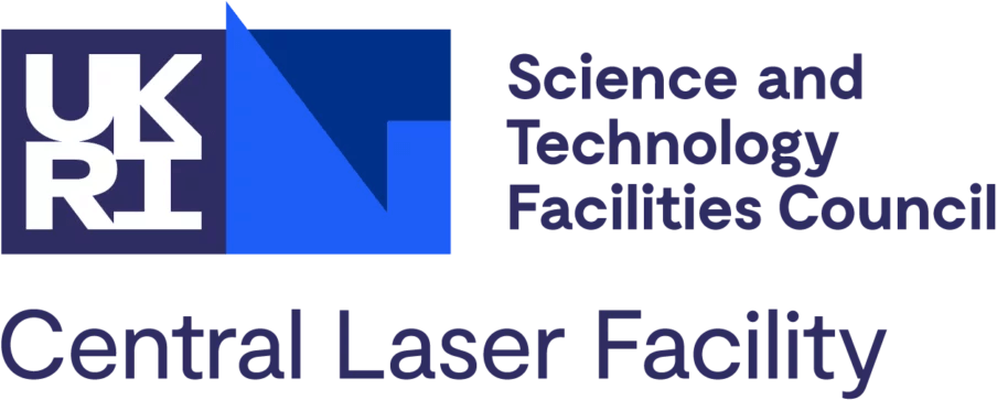 UKRI STFC CENTRAL LASER FACILITY logo